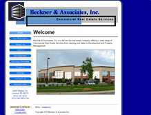 Tablet Screenshot of becknerassociates.com